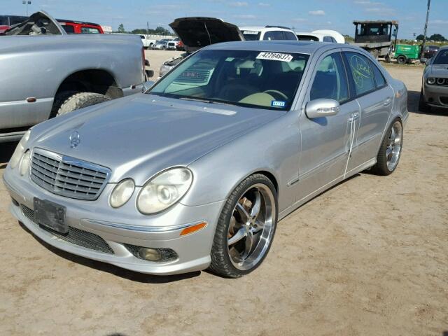 WDBUF56JX6A789935 - 2006 MERCEDES-BENZ E 350 SILVER photo 2