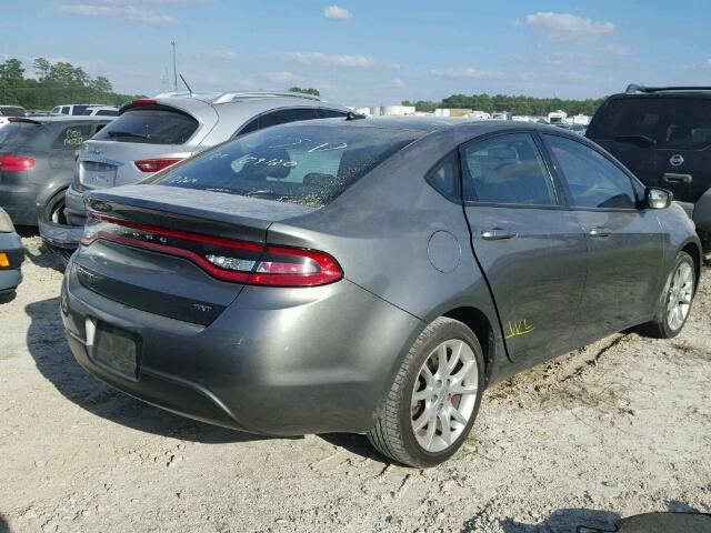 1C3CDFBA6DD297952 - 2013 DODGE DART SXT GRAY photo 4