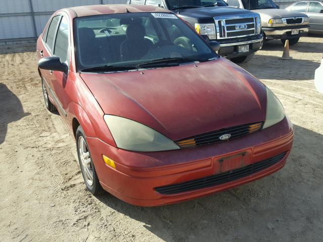 1FAFP33P44W174162 - 2004 FORD FOCUS LX RED photo 1