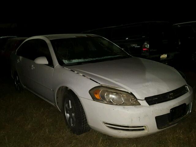 2G1WT55K669396435 - 2006 CHEVROLET IMPALA WHITE photo 1