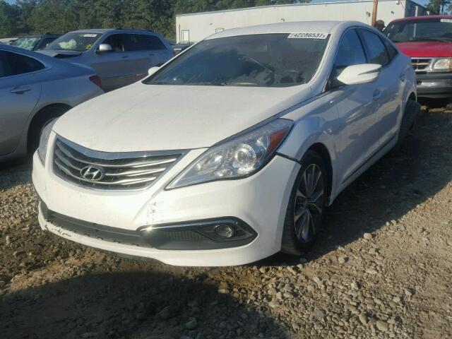 KMHFG4JG9FA449099 - 2015 HYUNDAI AZERA WHITE photo 2