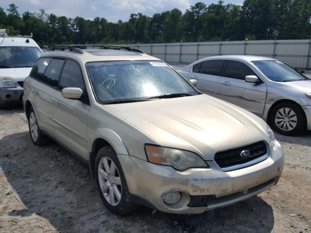 4S4BP62C177305292 - 2007 SUBARU LEGACY OUT TAN photo 1