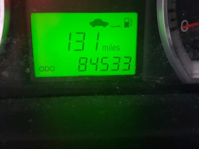 KL1TD66E59B387354 - 2009 CHEVROLET AVEO LS BLACK photo 8