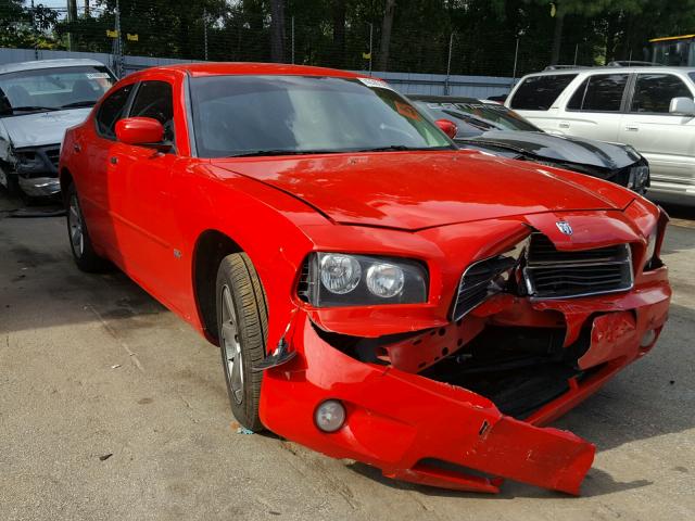 2B3CA3CV6AH251896 - 2010 DODGE CHARGER SX RED photo 1