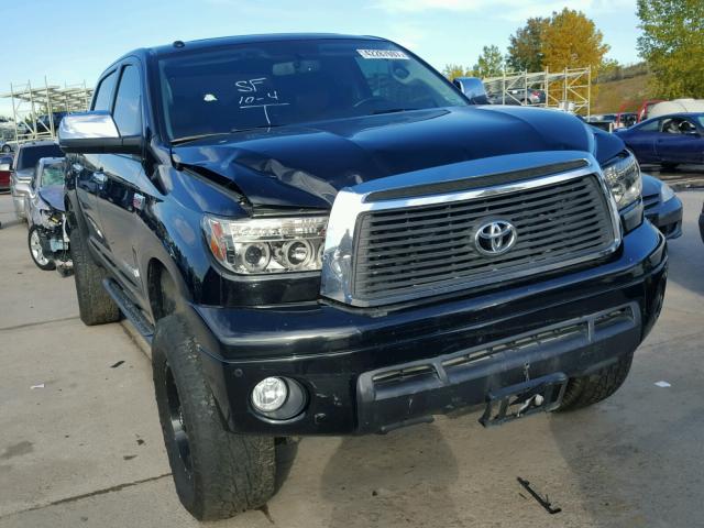 5TFFY5F17DX143895 - 2013 TOYOTA TUNDRA CRE BLACK photo 1