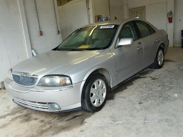 1LNHM86S34Y651611 - 2004 LINCOLN LS SILVER photo 2