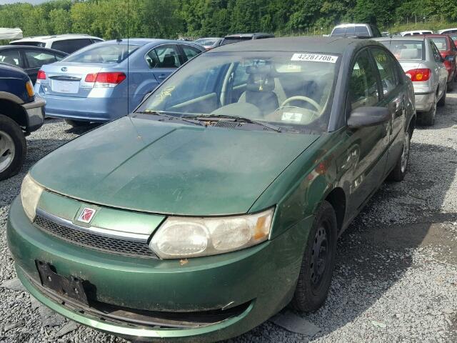 1G8AZ52F63Z147913 - 2003 SATURN ION LEVEL GREEN photo 2