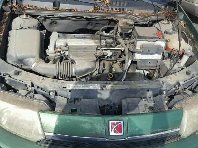 1G8AZ52F63Z147913 - 2003 SATURN ION LEVEL GREEN photo 7