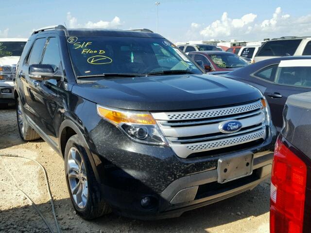 1FM5K7D81FGB80531 - 2015 FORD EXPLORER BLACK photo 1