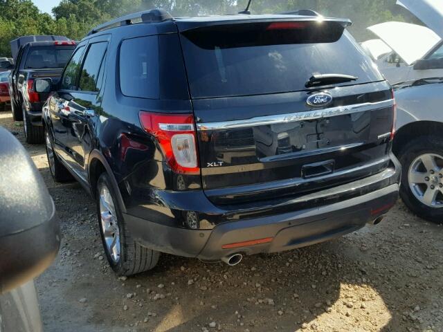 1FM5K7D81FGB80531 - 2015 FORD EXPLORER BLACK photo 3