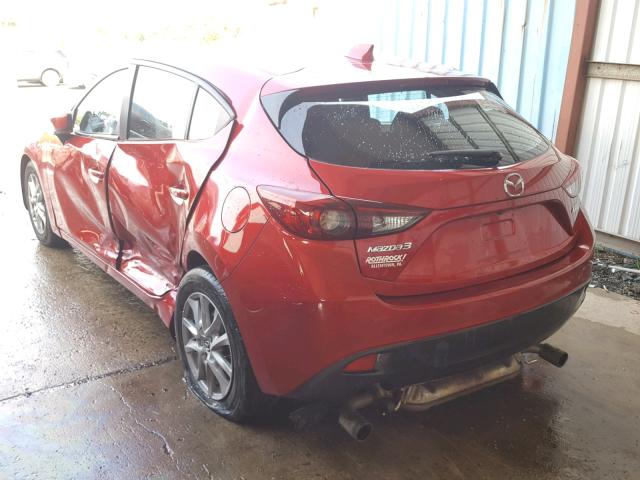 JM1BM1L79E1186067 - 2014 MAZDA 3 TOURING RED photo 3