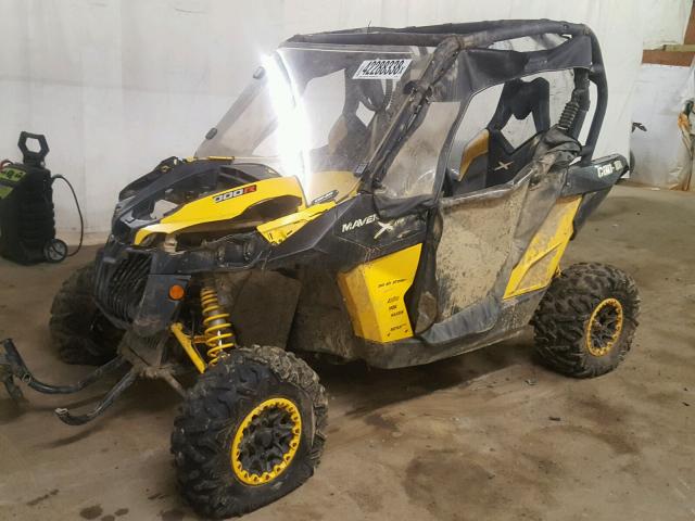 3JBPXLP18DJ001589 - 2013 CAN-AM MAVERICK 1 YELLOW photo 2