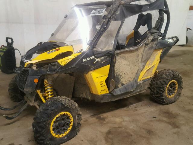 3JBPXLP18DJ001589 - 2013 CAN-AM MAVERICK 1 YELLOW photo 9