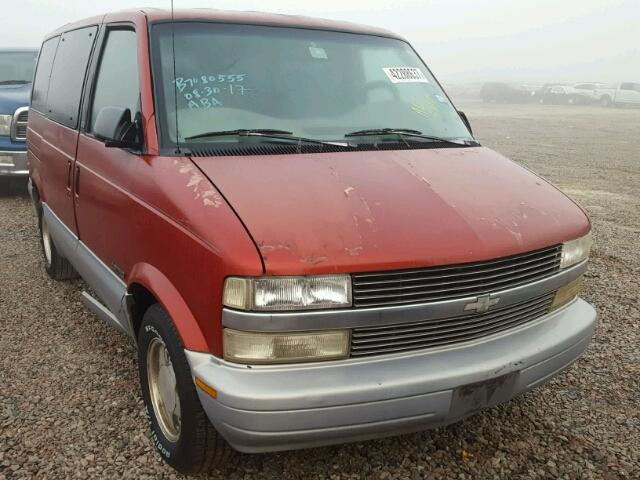 1GNDM19W4WB134873 - 1998 CHEVROLET ASTRO RED photo 1