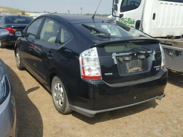 JTDKB20U863170454 - 2006 TOYOTA PRIUS BLACK photo 3