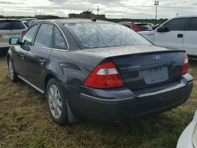 1FAHP24187G103722 - 2007 FORD FIVE HUNDR GRAY photo 3