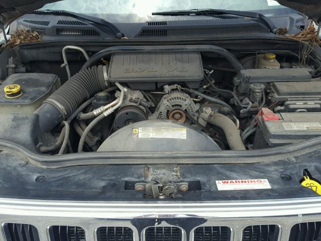 1J8HG48K57C611753 - 2007 JEEP COMMANDER SILVER photo 7