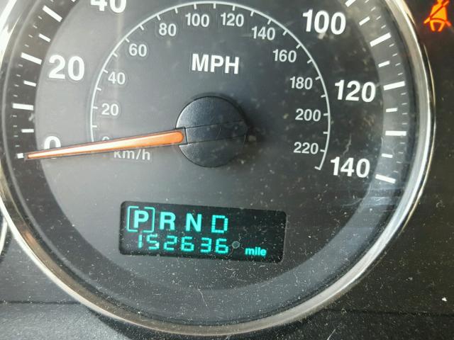 1J8HG48K57C611753 - 2007 JEEP COMMANDER SILVER photo 8