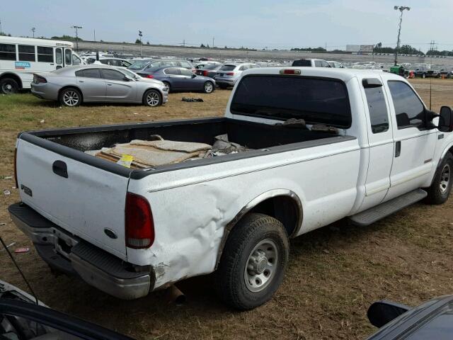 1FTNX20P93ED69862 - 2003 FORD F250 SUPER WHITE photo 4