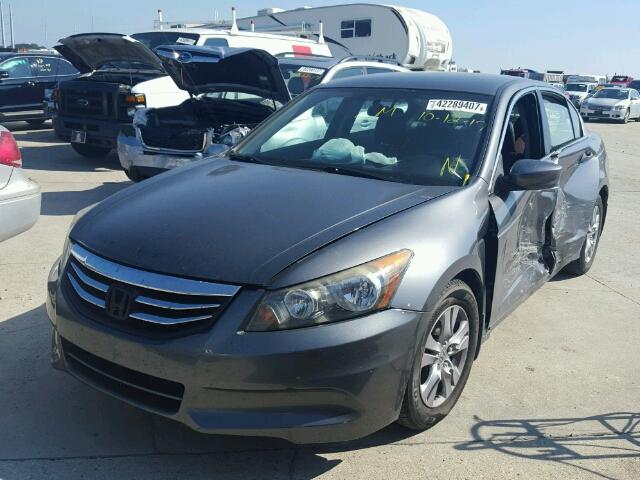 1HGCP2F60CA223994 - 2012 HONDA ACCORD GRAY photo 2