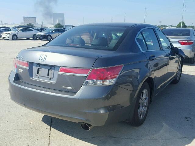 1HGCP2F60CA223994 - 2012 HONDA ACCORD GRAY photo 4