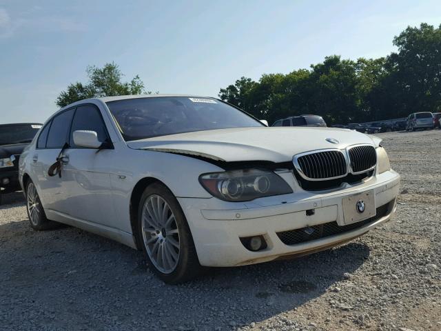 WBAHN83527DT66133 - 2007 BMW 750 WHITE photo 1