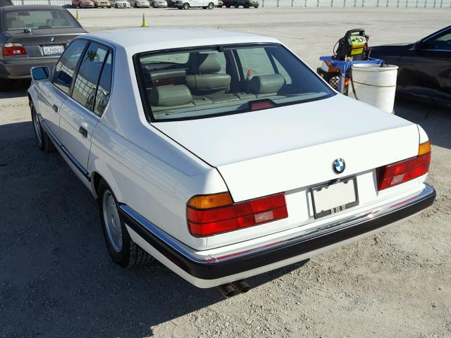 WBAGB4313MDB67729 - 1991 BMW 735 I AUTO WHITE photo 3