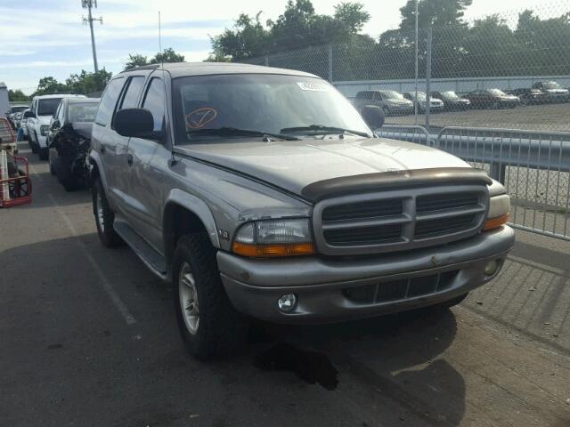 1B4HS28N6YF259574 - 2000 DODGE DURANGO GRAY photo 1