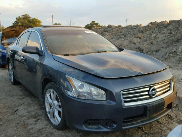 1N4AA5AP6DC809670 - 2013 NISSAN MAXIMA S GRAY photo 1