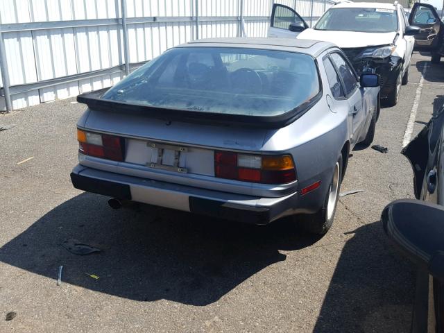 WP0AA0947DN465360 - 1983 PORSCHE 944 SILVER photo 4