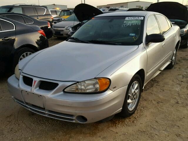 1G2NF52E34C146444 - 2004 PONTIAC GRAND AM S SILVER photo 2