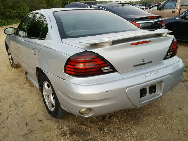 1G2NF52E34C146444 - 2004 PONTIAC GRAND AM S 银色 照片 3