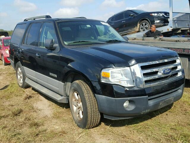 1FMFU15507LA47851 - 2007 FORD EXPEDITION BLACK photo 1