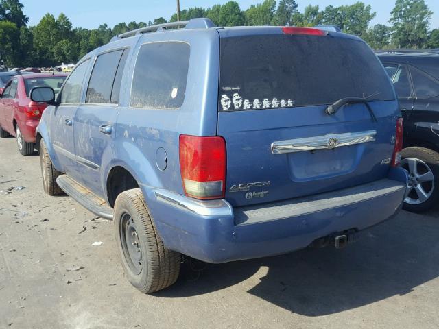 1A8HX58277F586634 - 2007 CHRYSLER ASPEN LIMI 蓝色 照片 3
