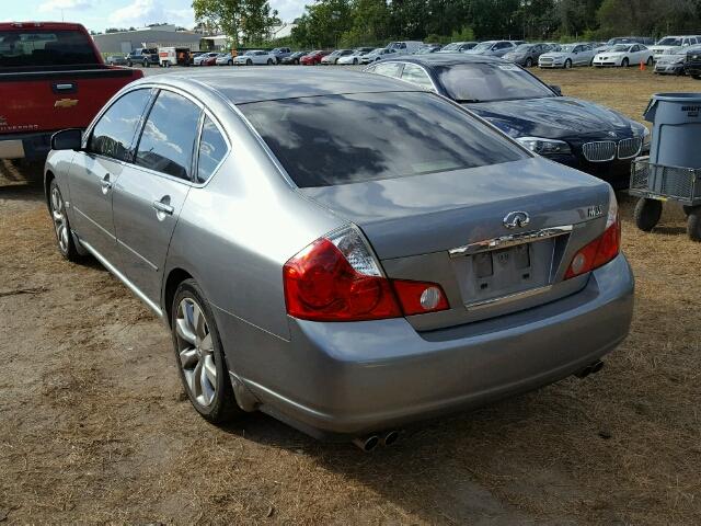 JNKAY01E57M304403 - 2007 INFINITI M35 GRAY photo 3