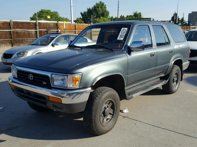 JT3VN39W3P0110118 - 1993 TOYOTA 4RUNNER VN GREEN photo 2