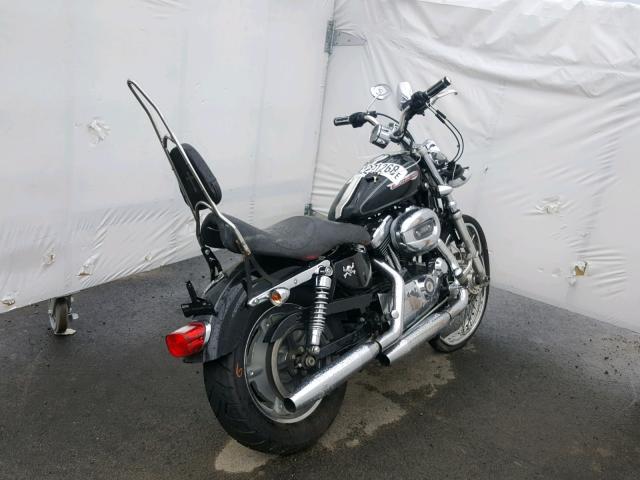 1HD1CT3179K419111 - 2009 HARLEY-DAVIDSON XL1200 C BLACK photo 4