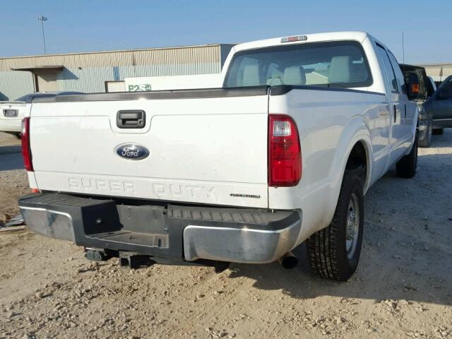 1FT7W2A67FEC33316 - 2015 FORD F250 SUPER WHITE photo 4