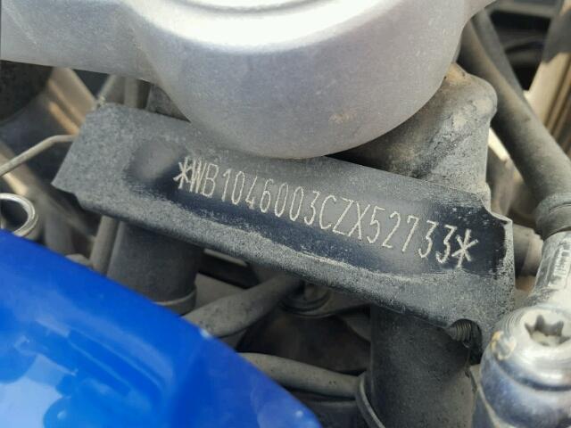 WB1046003CZX52733 - 2012 BMW R1200 蓝色 照片 10