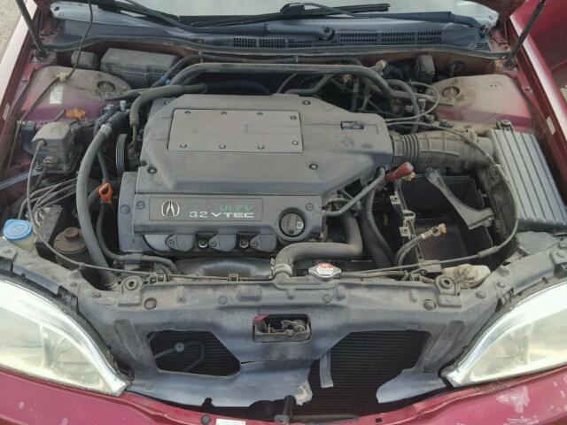 19UUA56691A010594 - 2001 ACURA 3.2TL MAROON photo 7