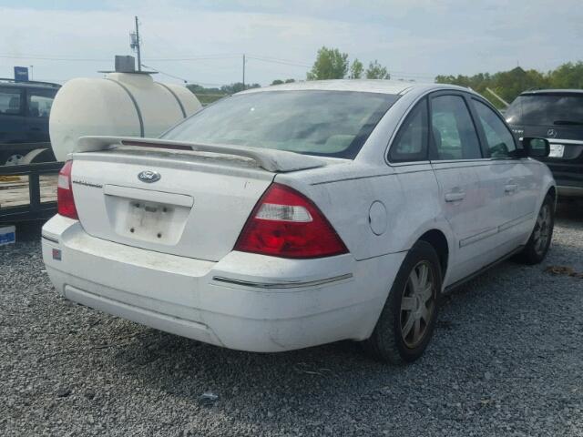 1FAFP23165G108441 - 2005 FORD FIVE HUNDR WHITE photo 4