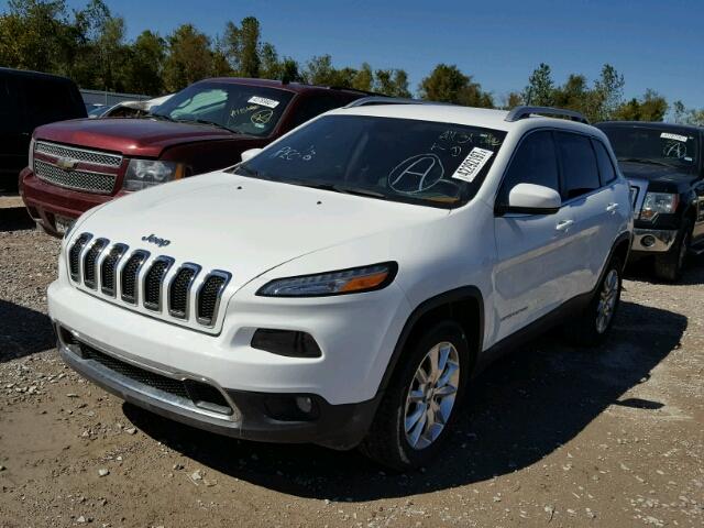 1C4PJMDB2GW320961 - 2016 JEEP CHEROKEE L WHITE photo 2