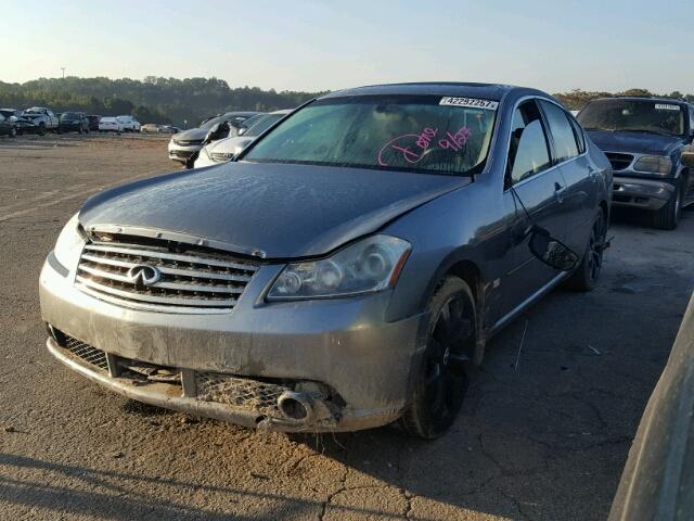 JNKAY01EX6M117687 - 2006 INFINITI M35 BASE GRAY photo 2