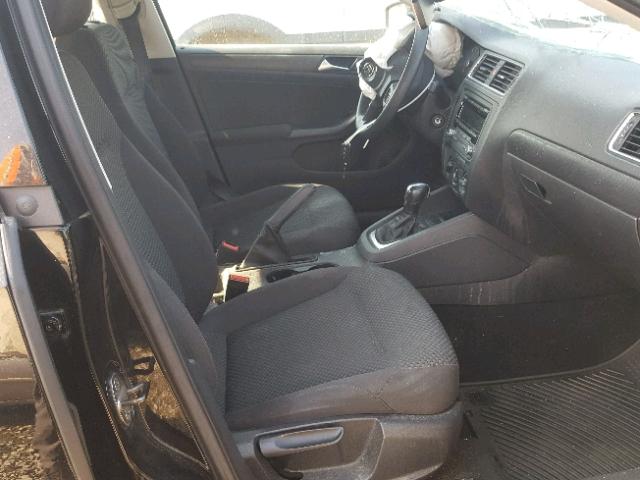 3VW2K7AJ6CM383914 - 2012 VOLKSWAGEN JETTA BASE 黑色 照片 5