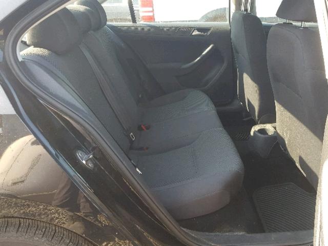 3VW2K7AJ6CM383914 - 2012 VOLKSWAGEN JETTA BASE 黑色 照片 6