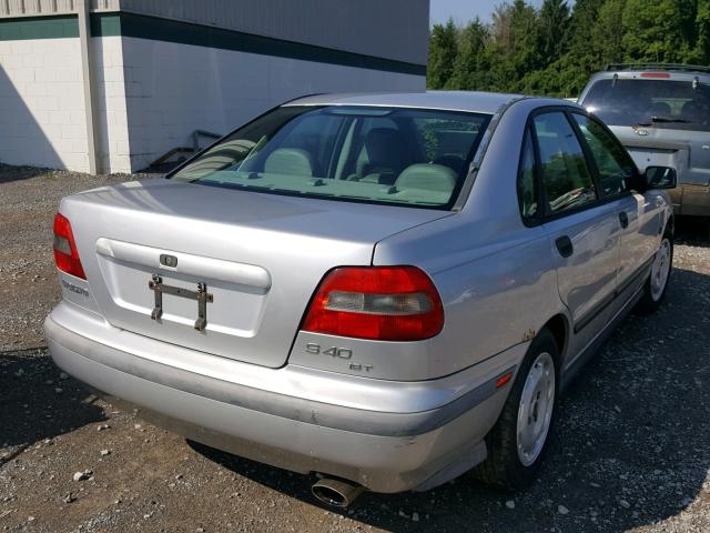 YV1VS2550YF552309 - 2000 VOLVO S40 GRAY photo 4