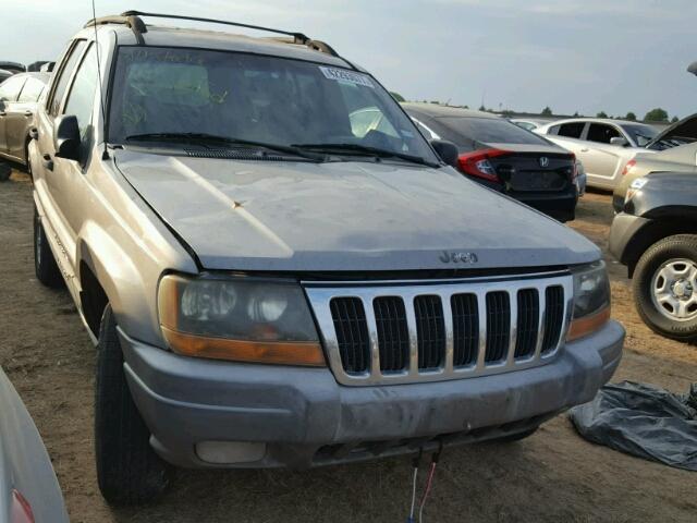 1J4G248S9YC392731 - 2000 JEEP GRAND CHER GRAY photo 1