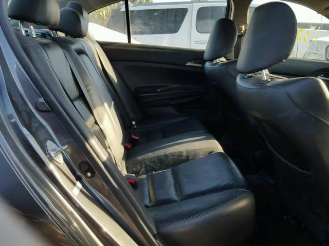 1HGCP2F65BA012207 - 2011 HONDA ACCORD SE GRAY photo 6