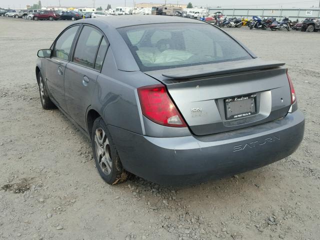 1G8AZ52F45Z150456 - 2005 SATURN ION LEVEL CHARCOAL photo 3