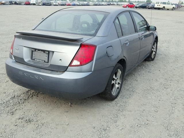 1G8AZ52F45Z150456 - 2005 SATURN ION LEVEL CHARCOAL photo 4